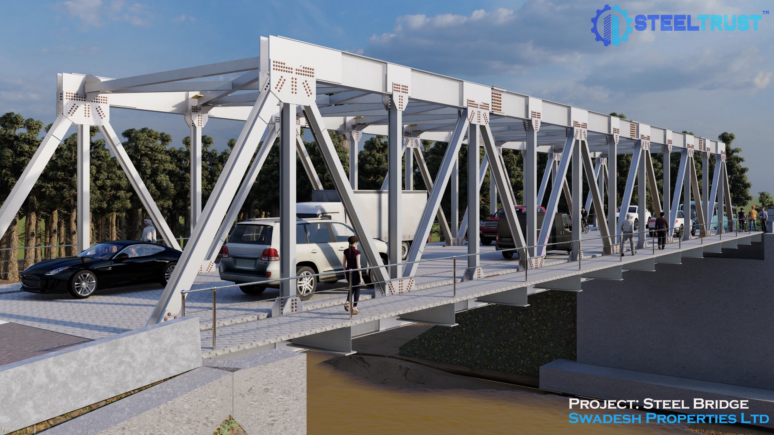 Swadesh Bridge, 300feet, Dhaka